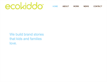 Tablet Screenshot of helloecokiddo.com
